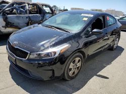 Salvage cars for sale at Martinez, CA auction: 2017 KIA Forte LX