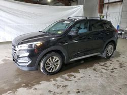 Salvage cars for sale at North Billerica, MA auction: 2017 Hyundai Tucson Limited