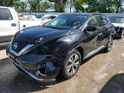 Salvage cars for sale at Bridgeton, MO auction: 2020 Nissan Murano SV