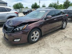 Salvage cars for sale from Copart Midway, FL: 2014 KIA Optima LX