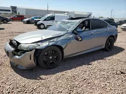 Salvage cars for sale at Phoenix, AZ auction: 2012 BMW 550 I