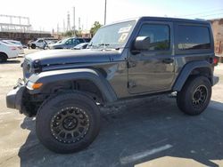 Salvage cars for sale from Copart Wilmington, CA: 2018 Jeep Wrangler Sport