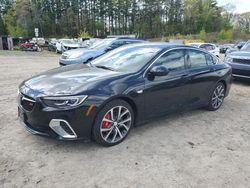 Salvage cars for sale at North Billerica, MA auction: 2018 Buick Regal GS