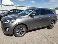 Salvage cars for sale at Dyer, IN auction: 2016 KIA Sorento SX