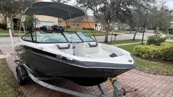 Salvage boats for sale at West Palm Beach, FL auction: 2014 YAM AHA SX192 W/ Trailer