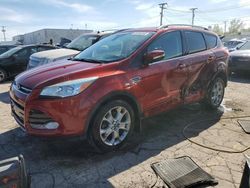 Salvage cars for sale from Copart Chicago Heights, IL: 2015 Ford Escape Titanium