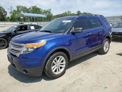 Salvage cars for sale at Spartanburg, SC auction: 2015 Ford Explorer