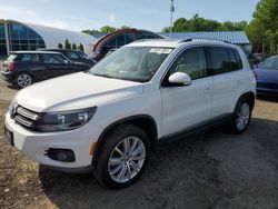 Vehiculos salvage en venta de Copart East Granby, CT: 2014 Volkswagen Tiguan S