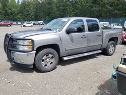 Salvage cars for sale from Copart Graham, WA: 2012 Chevrolet Silverado K1500 LT
