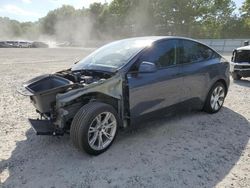 Salvage cars for sale at North Billerica, MA auction: 2021 Tesla Model Y