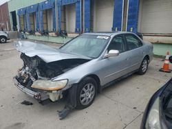 Salvage cars for sale from Copart Columbus, OH: 2002 Honda Accord SE