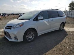 Vehiculos salvage en venta de Copart San Diego, CA: 2020 Toyota Sienna XLE