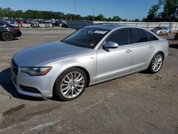 Salvage cars for sale from Copart Dunn, NC: 2013 Audi A6 Premium Plus
