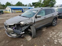 Jeep salvage cars for sale: 2019 Jeep Cherokee Limited