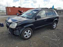 Salvage cars for sale from Copart Homestead, FL: 2006 Hyundai Tucson GL