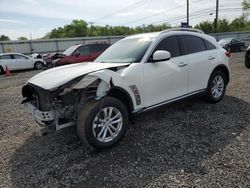 Infiniti qx70 salvage cars for sale: 2014 Infiniti QX70