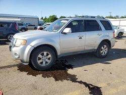 Ford Escape Limited salvage cars for sale: 2012 Ford Escape Limited