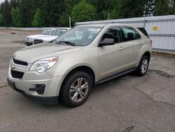 Salvage cars for sale from Copart Arlington, WA: 2015 Chevrolet Equinox LS