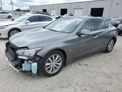 Salvage cars for sale from Copart Jacksonville, FL: 2014 Infiniti Q50 Base