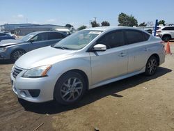 Salvage cars for sale from Copart San Diego, CA: 2015 Nissan Sentra S