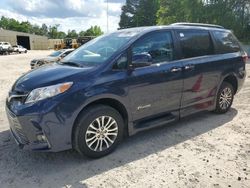 Salvage cars for sale at Knightdale, NC auction: 2020 Toyota Sienna XLE