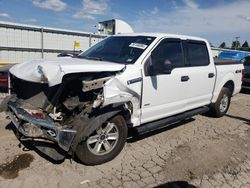 Salvage cars for sale at Dyer, IN auction: 2016 Ford F150 Supercrew