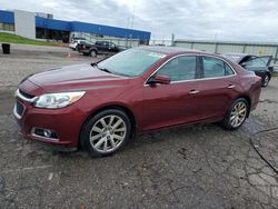 Chevrolet salvage cars for sale: 2016 Chevrolet Malibu Limited LTZ