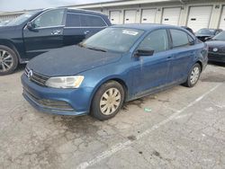 Salvage cars for sale at Louisville, KY auction: 2015 Volkswagen Jetta Base