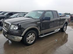 Salvage cars for sale at Grand Prairie, TX auction: 2005 Ford F150