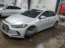 Salvage cars for sale at Ham Lake, MN auction: 2018 Hyundai Elantra SEL