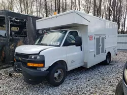 Salvage trucks for sale at West Warren, MA auction: 2019 Chevrolet Express G4500