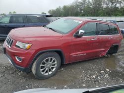 Salvage cars for sale at Finksburg, MD auction: 2015 Jeep Grand Cherokee Limited