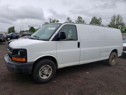 Chevrolet salvage cars for sale: 2009 Chevrolet Express G3500