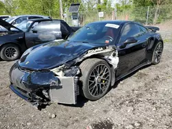 Salvage cars for sale at Marlboro, NY auction: 2014 Porsche 911 Turbo
