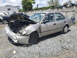 Salvage cars for sale from Copart Opa Locka, FL: 1999 Toyota Corolla VE