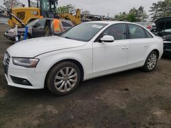 Salvage cars for sale from Copart New Britain, CT: 2013 Audi A4 Premium Plus