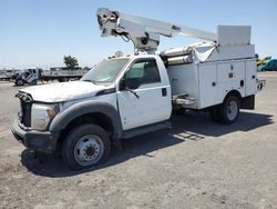 Salvage trucks for sale at Bakersfield, CA auction: 2015 Ford F450 Super Duty