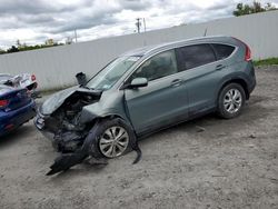 Salvage cars for sale from Copart Albany, NY: 2012 Honda CR-V EXL