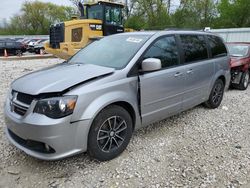 Salvage cars for sale at Franklin, WI auction: 2017 Dodge Grand Caravan GT