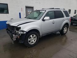 Salvage cars for sale from Copart Farr West, UT: 2012 Ford Escape Limited