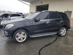 Salvage cars for sale at Exeter, RI auction: 2013 Mercedes-Benz ML 350 4matic