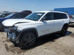 Salvage cars for sale at Woodhaven, MI auction: 2021 Jeep Grand Cherokee L Limited