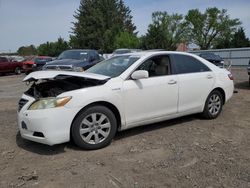 Salvage cars for sale at Finksburg, MD auction: 2008 Toyota Camry Hybrid