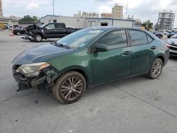 Salvage cars for sale from Copart New Orleans, LA: 2014 Toyota Corolla L