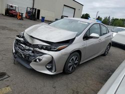 Toyota Vehiculos salvage en venta: 2017 Toyota Prius Prime