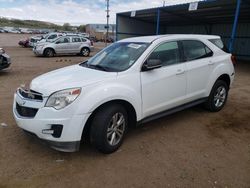 Salvage cars for sale at Colorado Springs, CO auction: 2013 Chevrolet Equinox LS