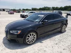 Salvage cars for sale from Copart New Braunfels, TX: 2015 Audi A3 Premium Plus