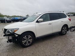 Salvage cars for sale at West Warren, MA auction: 2018 Nissan Pathfinder S