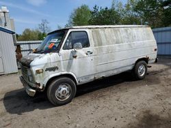 Salvage cars for sale at Lyman, ME auction: 1983 Chevrolet G30