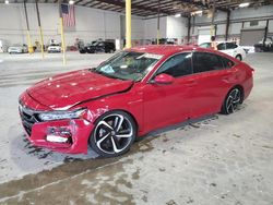 Salvage cars for sale from Copart Jacksonville, FL: 2018 Honda Accord Sport